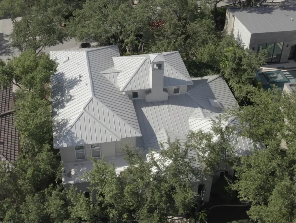 Residential standing seam roof